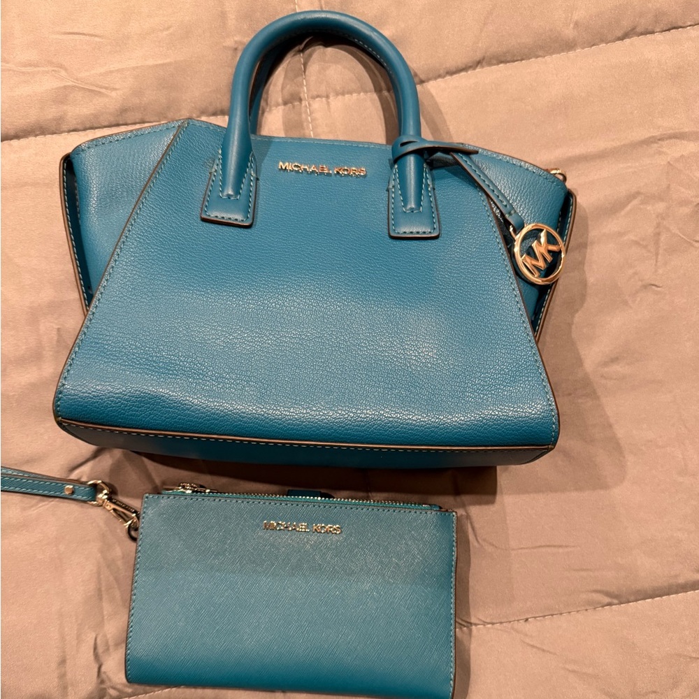 Michael Kors purse with wallet